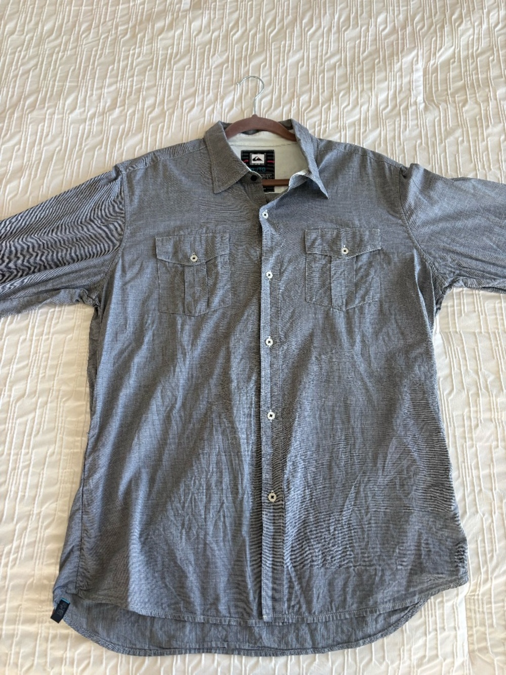 Quicksilver Long Sleeve Button Down Shirt